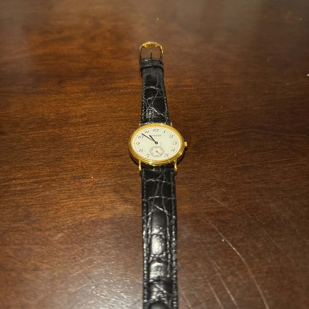 Vintage Tissot A280 Gold Plated Small Seconds Quartz Watch